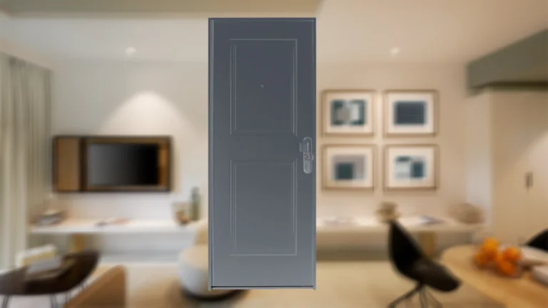 une porte blindée